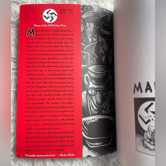 "MAUS I" A SURVIVOR'S TALE: MY FATHER BLEEDS HISTORY (1992) by Art Spiegelman - Picture 6 of 7
